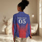 Custom Afro Haiti Football Women Casual Shirt Sporty Style - African Pride