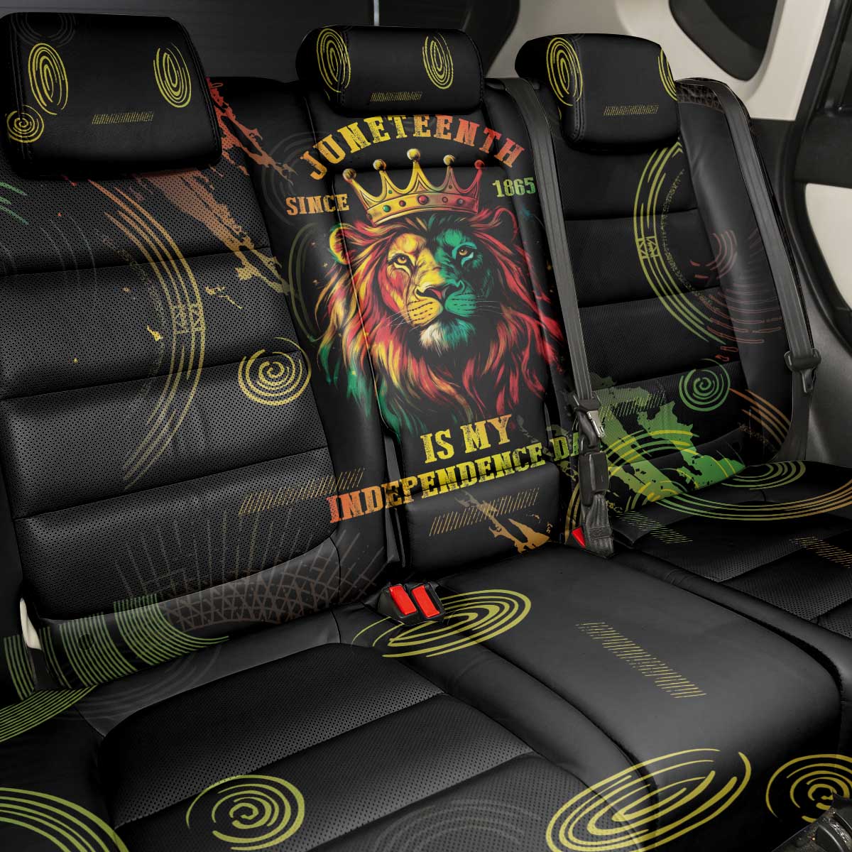 Juneteenth Is My Independence Day Back Car Seat Cover