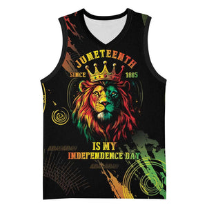 Juneteenth Is My Independence Day Basketball Jersey - African Pride