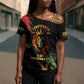 Juneteenth Is My Independence Day Cross Shoulder Shirt