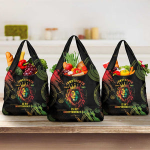 Juneteenth Is My Independence Day Grocery Bag