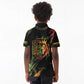 Juneteenth Is My Independence Day Kid Polo Shirt