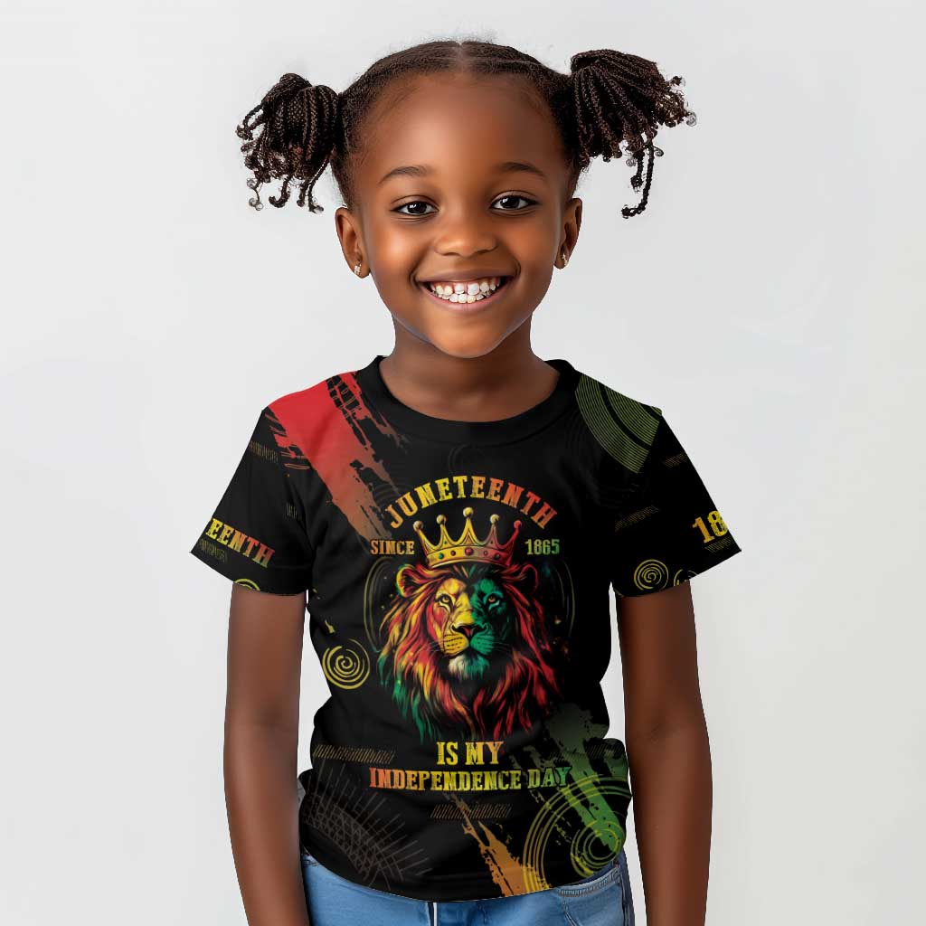 Juneteenth Is My Independence Day Kid T shirt