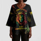 Juneteenth Is My Independence Day Kimono Sleeve Blouse
