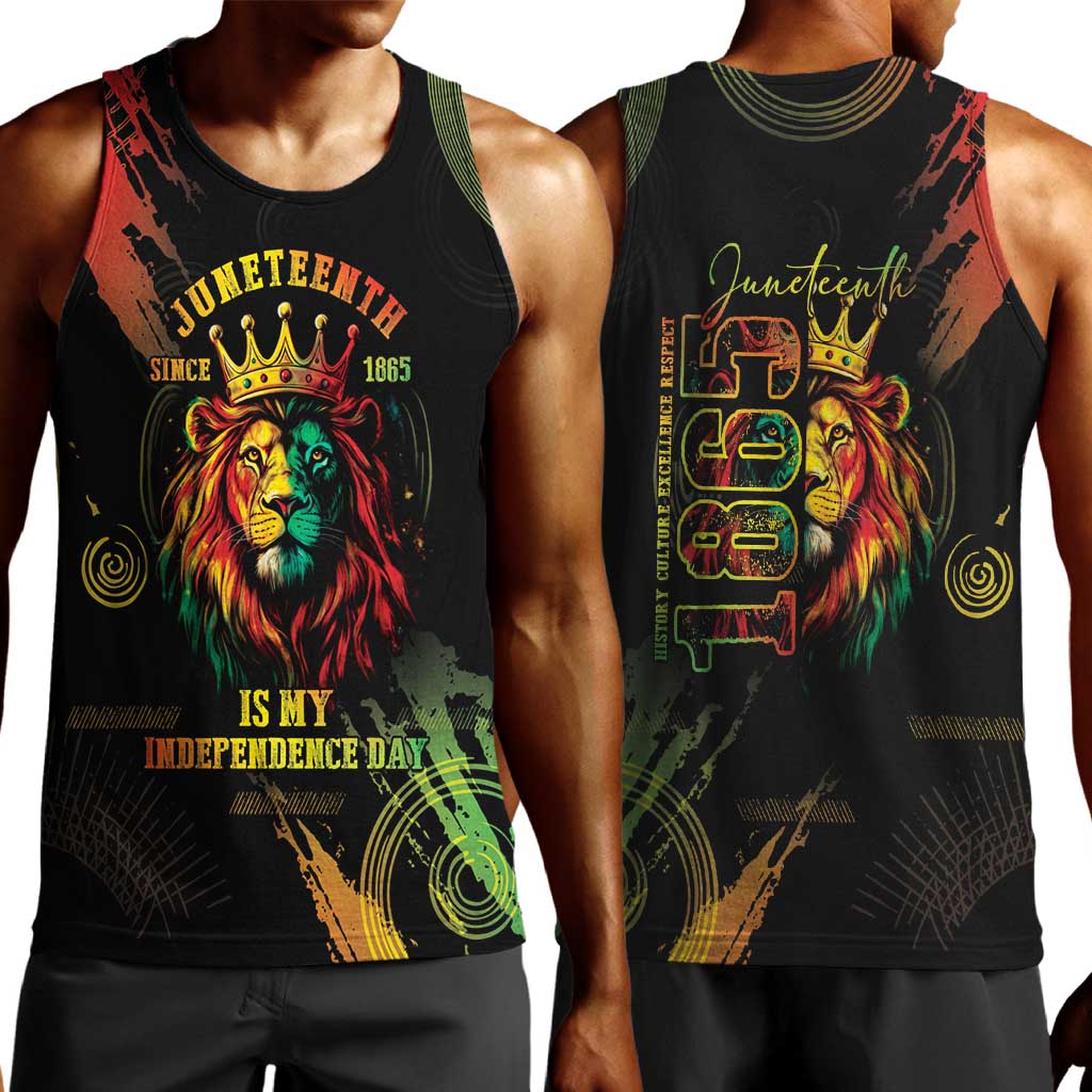 Juneteenth Is My Independence Day Men Tank Top