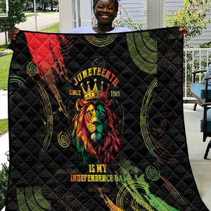 Juneteenth Is My Independence Day Quilt