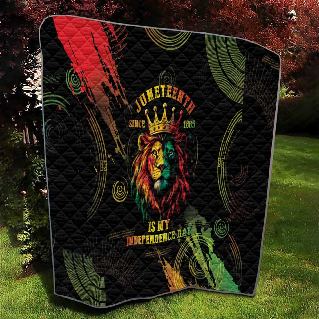Juneteenth Is My Independence Day Quilt