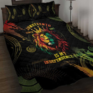 Juneteenth Is My Independence Day Quilt Bed Set