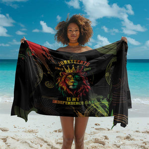 Juneteenth Is My Independence Day Sarong