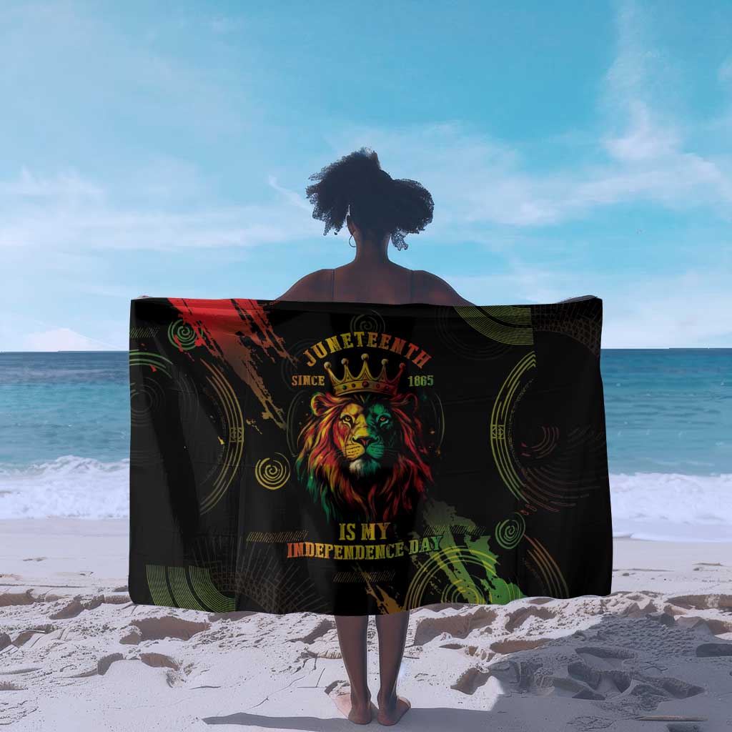 Juneteenth Is My Independence Day Sarong