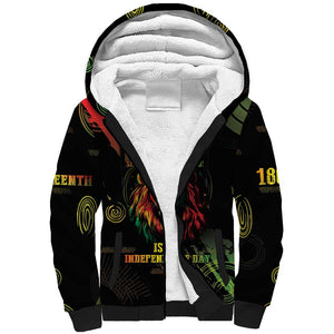 Juneteenth Is My Independence Day Sherpa Hoodie