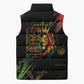 Juneteenth Is My Independence Day Sleeveless Puffer Jacket