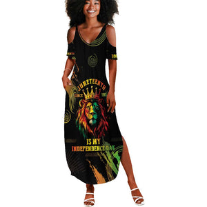 Juneteenth Is My Independence Day Summer Maxi Dress