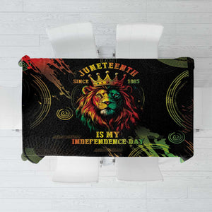 Juneteenth Is My Independence Day Tablecloth