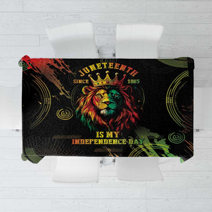 Juneteenth Is My Independence Day Tablecloth