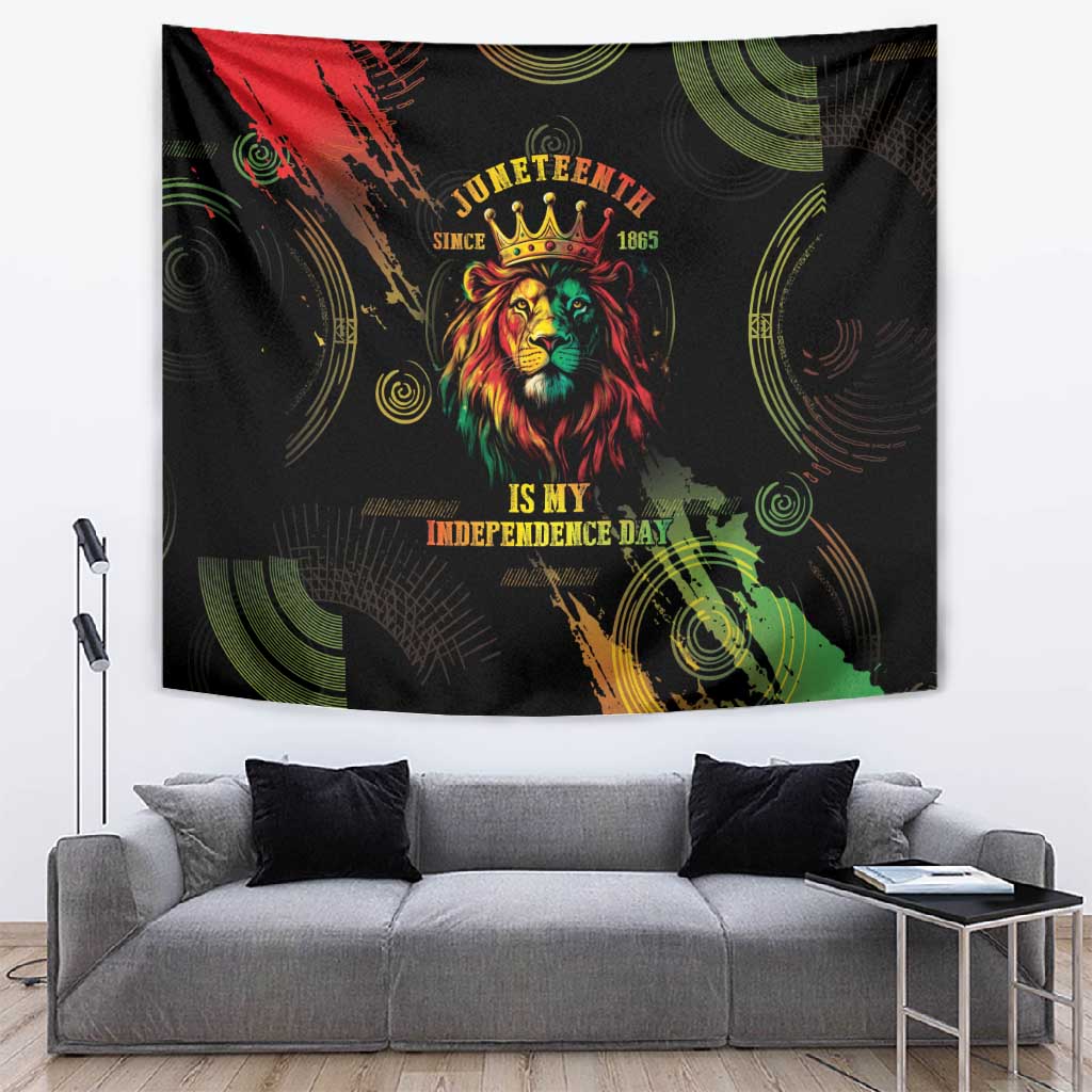 Juneteenth Is My Independence Day Tapestry
