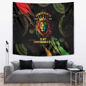 Juneteenth Is My Independence Day Tapestry