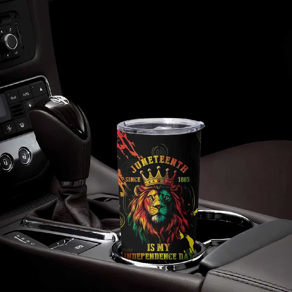 Juneteenth Is My Independence Day Tumbler Cup