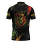 Juneteenth Is My Independence Day Zipper Polo Shirt