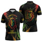 Juneteenth Is My Independence Day Zipper Polo Shirt