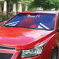 Les Grenadiers Haiti Football Auto Sun Shade Tropical Vibes