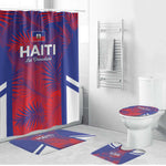 Les Grenadiers Haiti Football Bathroom Set Tropical Vibes