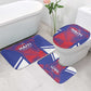 Les Grenadiers Haiti Football Bathroom Set Tropical Vibes