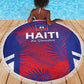 Les Grenadiers Haiti Football Beach Blanket Tropical Vibes - African Pride