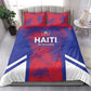 Les Grenadiers Haiti Football Bedding Set Tropical Vibes - African Pride