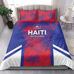 Les Grenadiers Haiti Football Bedding Set Tropical Vibes - African Pride