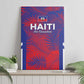 Les Grenadiers Haiti Football Canvas Wall Art Tropical Vibes - African Pride