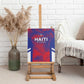 Les Grenadiers Haiti Football Canvas Wall Art Tropical Vibes - African Pride