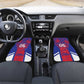 Custom Les Grenadiers Haiti Football Car Mats Tropical Vibes - African Pride
