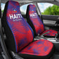Les Grenadiers Haiti Football Car Seat Cover Tropical Vibes - African Pride