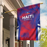 Les Grenadiers Haiti Football Garden Flag Tropical Vibes - African Pride