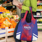 Les Grenadiers Haiti Football Grocery Bag Tropical Vibes - African Pride