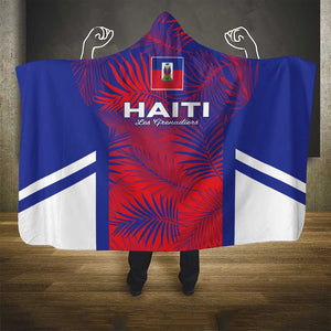 Les Grenadiers Haiti Football Hooded Blanket Tropical Vibes - African Pride