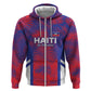 Custom Les Grenadiers Haiti Football Hoodie Tropical Vibes - African Pride