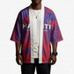 Custom Les Grenadiers Haiti Football Kimono Tropical Vibes