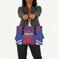 Les Grenadiers Haiti Football Leather Bag Tropical Vibes