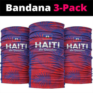 Les Grenadiers Haiti Football Neck Gaiter Tropical Vibes - African Pride