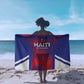 Les Grenadiers Haiti Football Sarong Tropical Vibes - African Pride