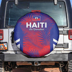 Les Grenadiers Haiti Football Spare Tire Cover Tropical Vibes - African Pride