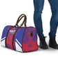 Les Grenadiers Haiti Football Travel Bag Tropical Vibes