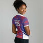 Custom Les Grenadiers Haiti Football Women Polo Shirt Tropical Vibes - African Pride