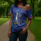 Custom Cape Verde Football Cross Shoulder Shirt Blue Sharks Still Undefeated
