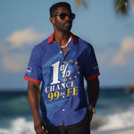 Custom Cape Verde Football Hawaiian Shirt Blue Sharks Still Undefeated
