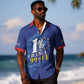Custom Cape Verde Football Hawaiian Shirt Blue Sharks Still Undefeated LT05