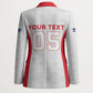 Custom Cabo Verde Blazer Blue Sharks Fear No Giants