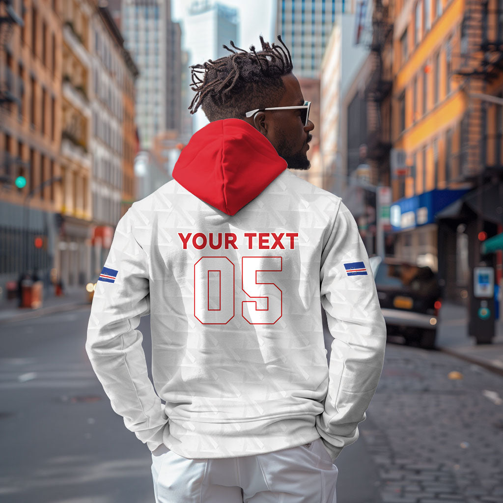 Custom Cabo Verde Hoodie Blue Sharks Fear No Giants